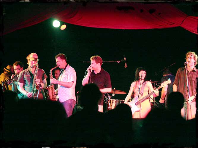 he Tonights cd launch: the zoo